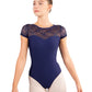 Girls Fosette Cap Sleeve Leotard