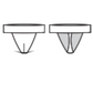 Men's Thong Back Dance Belt - Cyril