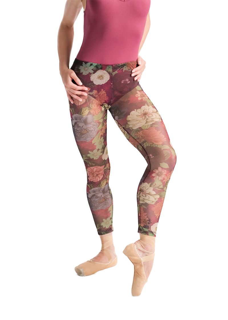 Zelda Floral Mesh Tights