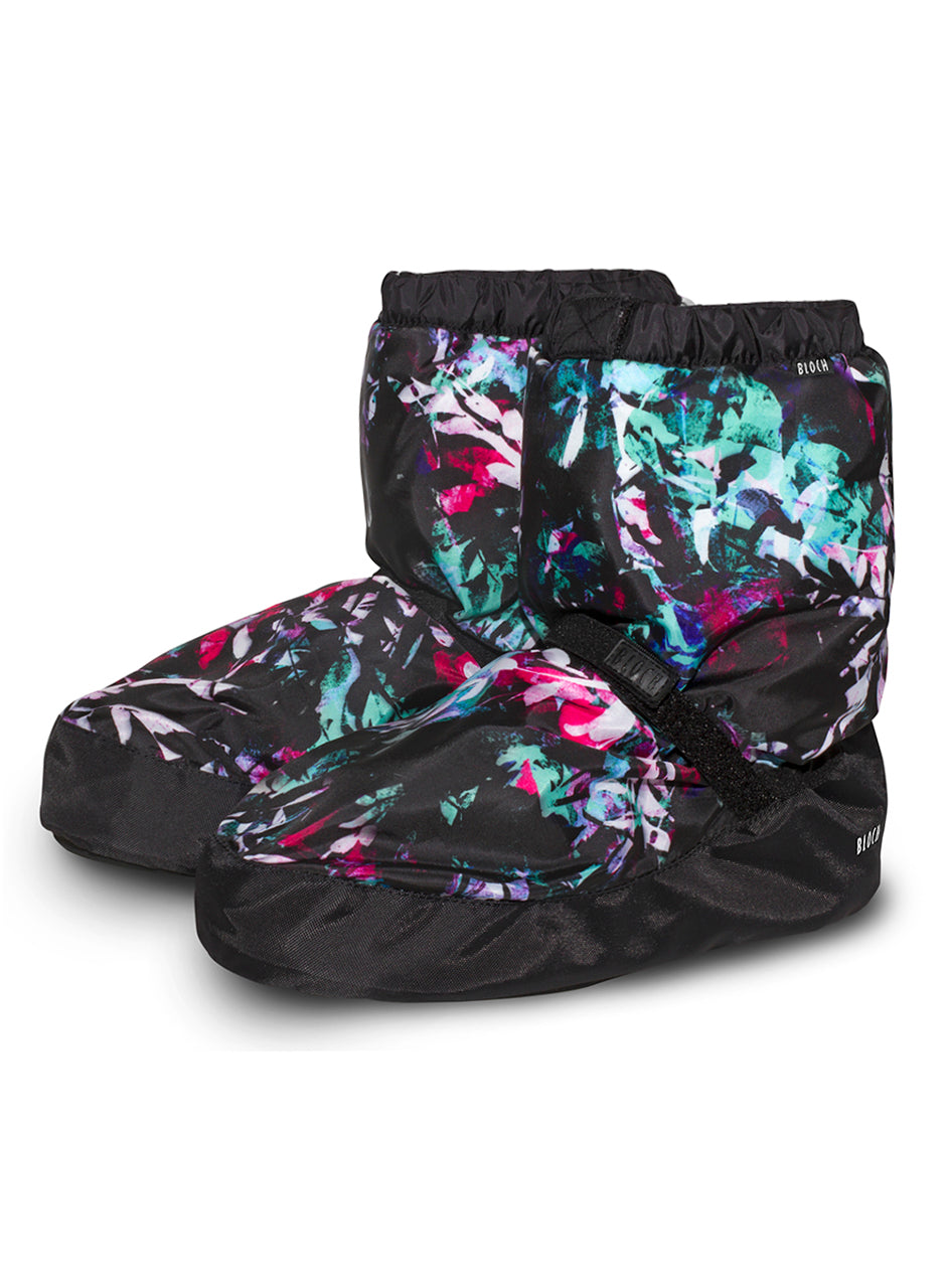 Kids and Adult Print Warm-Up Booties - IM009P