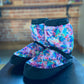 Kids and Adult Print Warm-Up Booties - IM009P