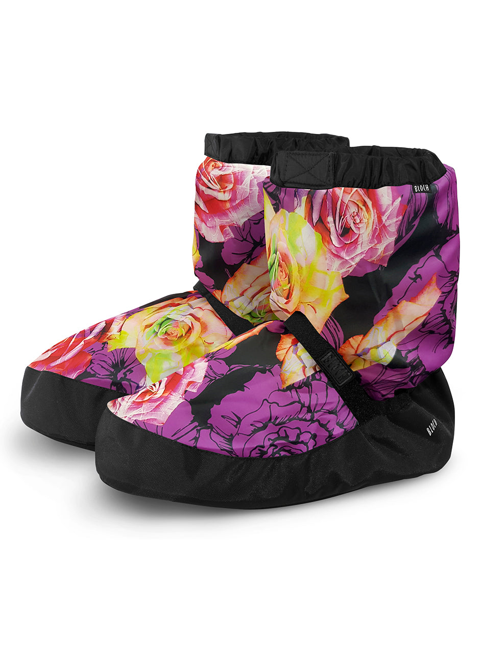 Kids and Adult Print Warm-Up Booties - IM009P