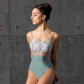 Brigid Camisole Leotard - Ice Green
