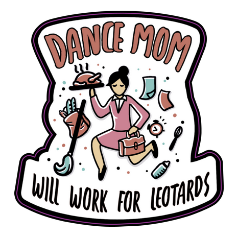 Dance Inspired Vinyl Stickers by Denali & Co.