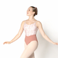 Chanelle Leotard in Smoked Pearl Print