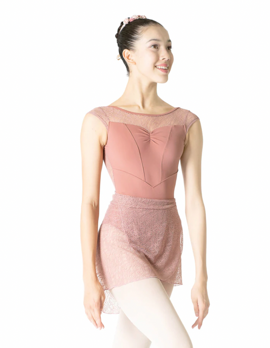 Delphine Cap Sleeve Leotard