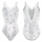 Moulin Tank Leotard in Orchid Print