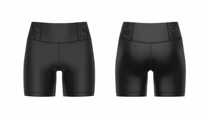 Girls Valentina Bike Shorts with Velvet Trim