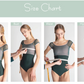 Svetlana Half Sleeve Leotard in Provence Colorway