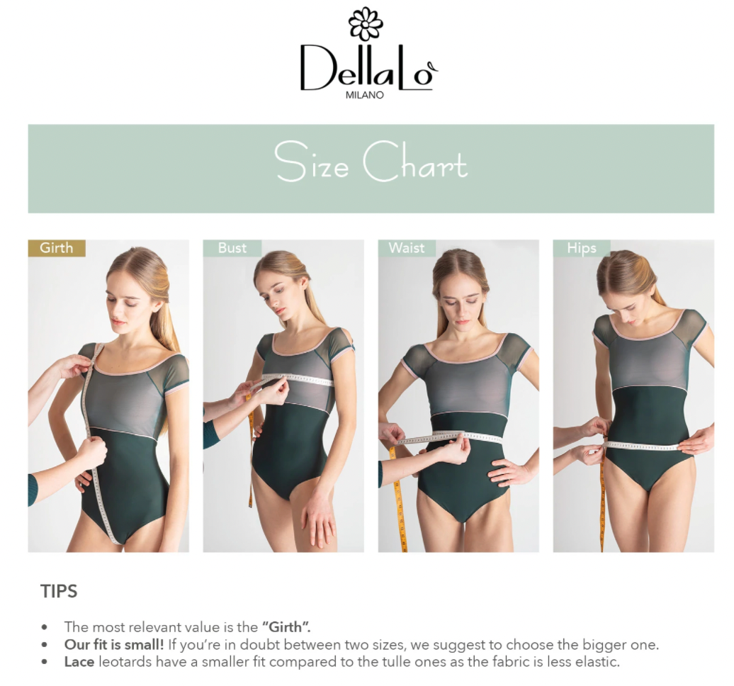 Vittoria Dl Leotard in Acqua Colorway