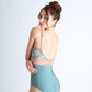 Brigid Camisole Leotard - Ice Green