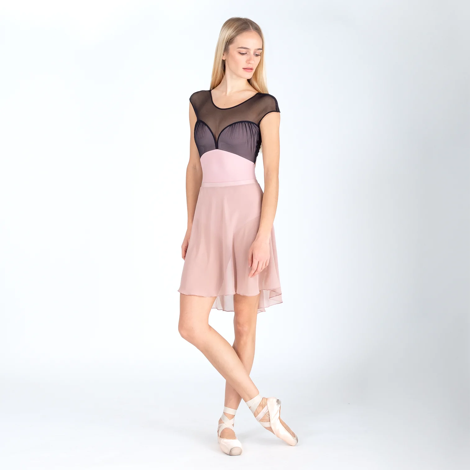 DellaLo' Milano High Low Skirt - Sogno – The Station Dancewear DellaLo' Milano High Low Skirt - Sogno – The Station Dancewear