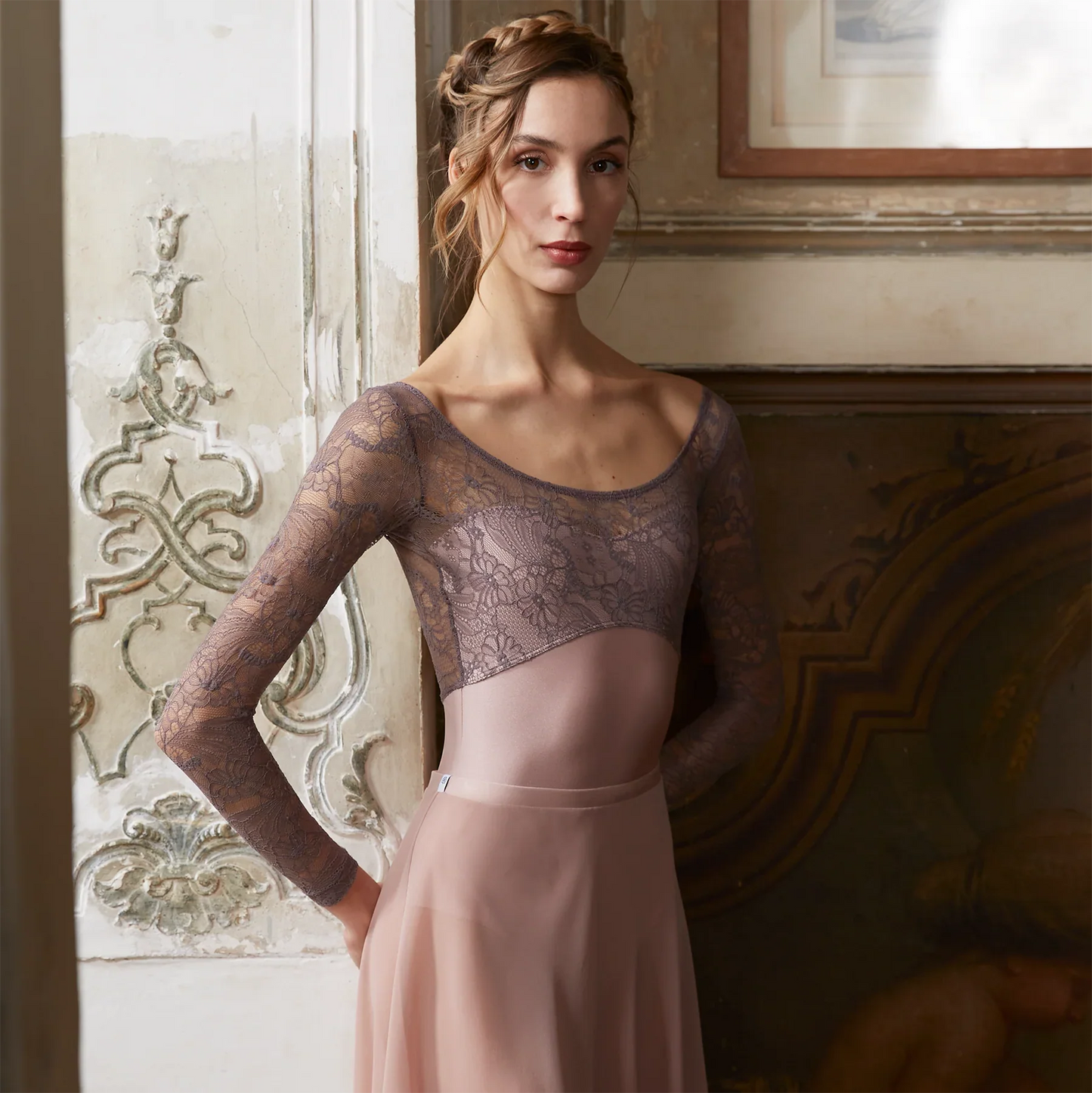 Tersicore DI Leotard -Rose Colorway