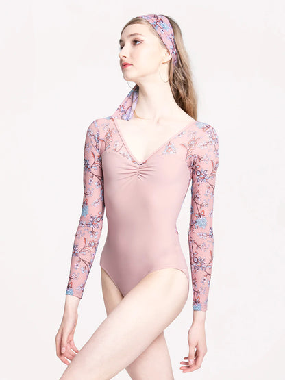 Fabiola Crescendo Pink Leotard
