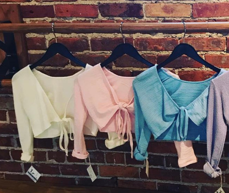 Girls Cozy Wrap Sweater