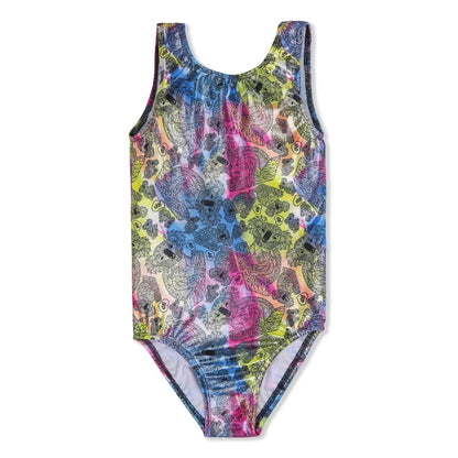 Tie Dye Koala Shimmer Gymnastics Leotard