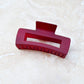 Long Geometric Hair Claw Clips - Assorted Colors