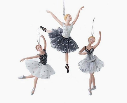 Kurt Adler Ballerina Tree Ornaments