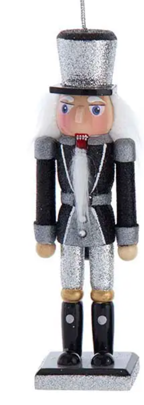 Kurt Adler Nutcracker King and Soldier Tree Ornaments