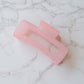 Long Geometric Hair Claw Clips - Assorted Colors