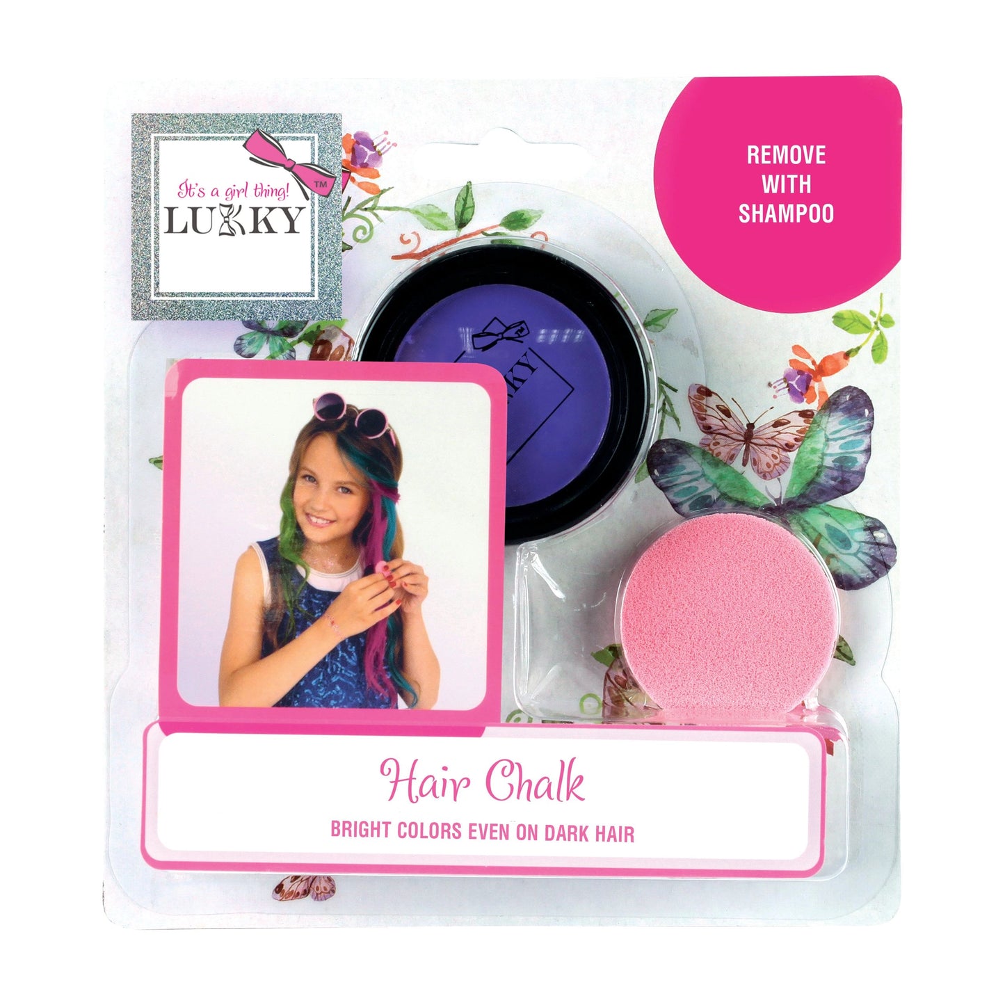 Hair Chalk and Sponge