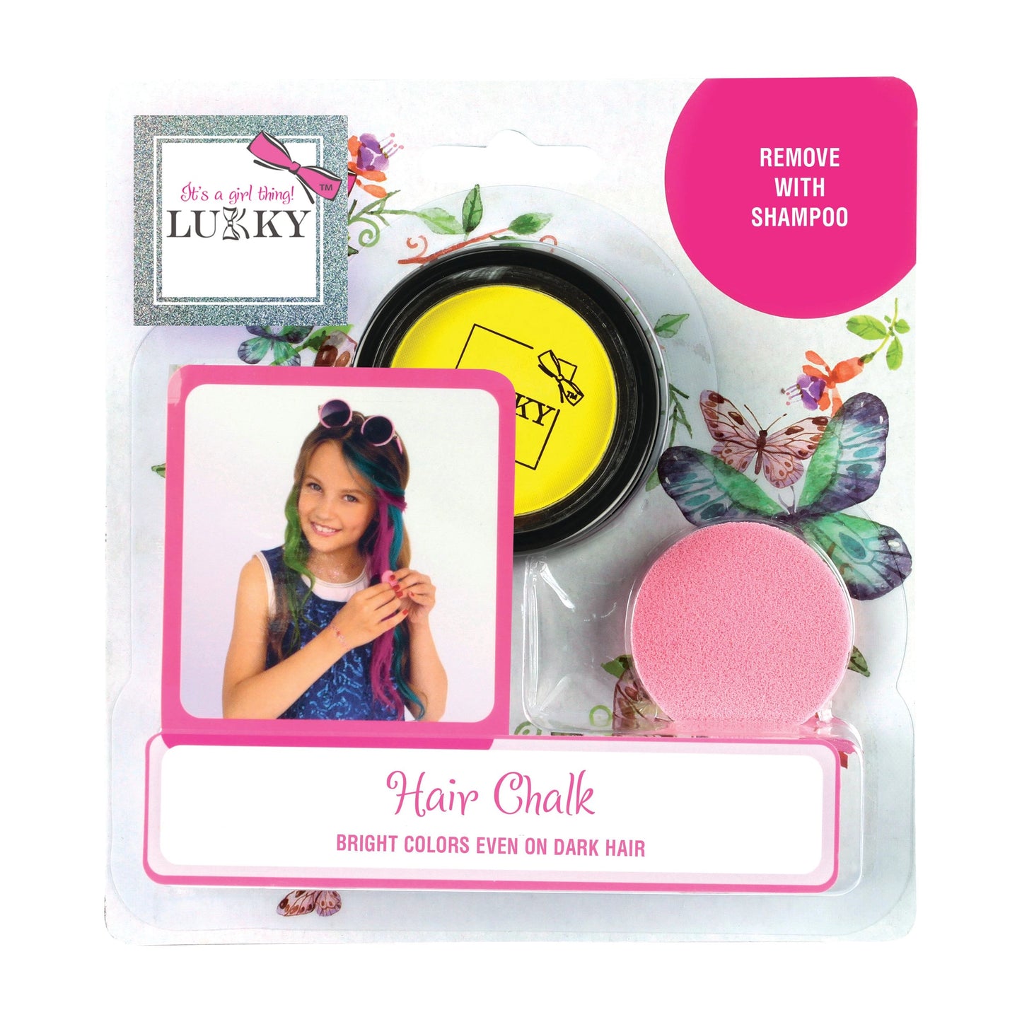 Hair Chalk and Sponge