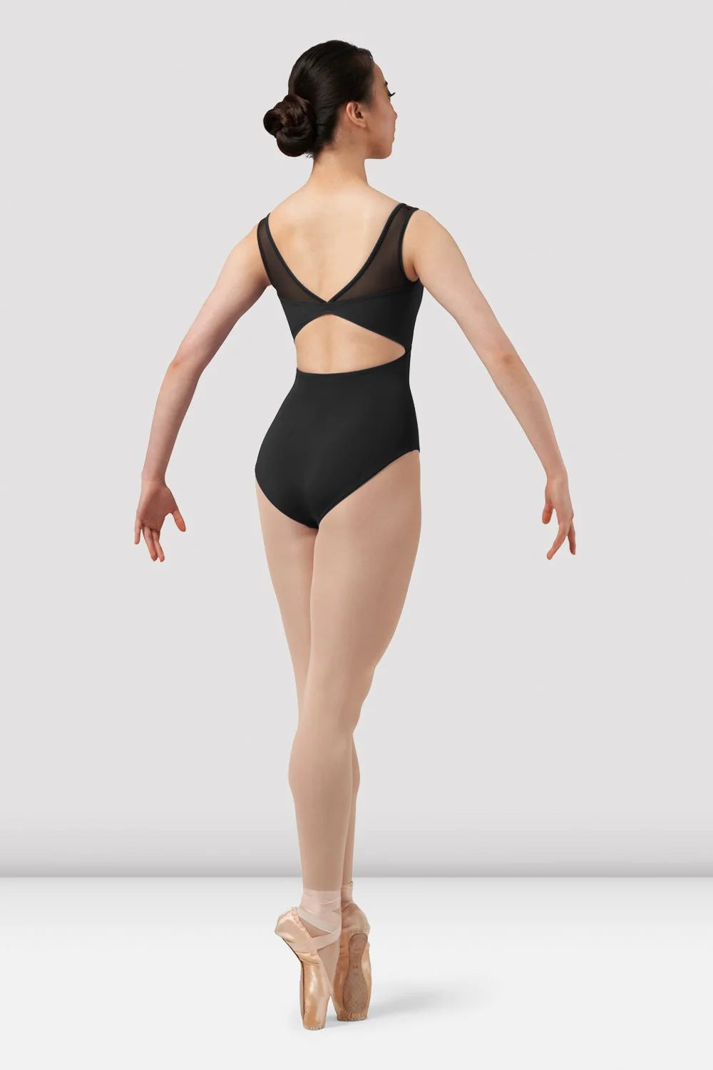 Girls Chevron Rib Tank Leotard - M3107TM