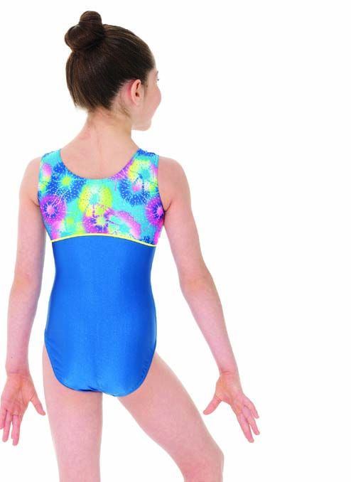 Girls Gymnastics Leotard with Matching Scrunchie - 27835