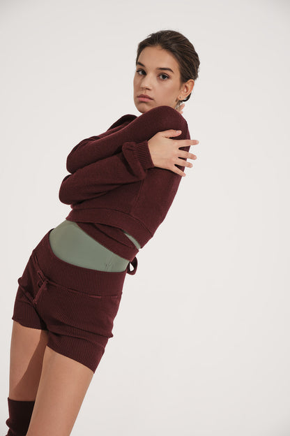Kailani Merino Wrap Sweater