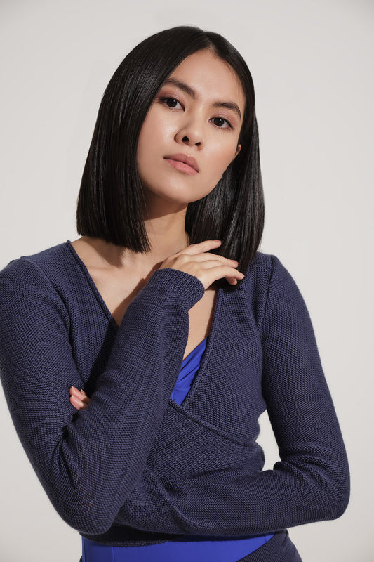 Kailani Merino Wrap Sweater