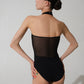 Naomi Halter Leotard with Mesh Back