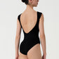 Orion Leotard with Stretch Lace waistline