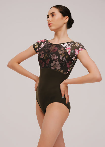 Remi Cap Sleeve Leotard - DA4034MPN