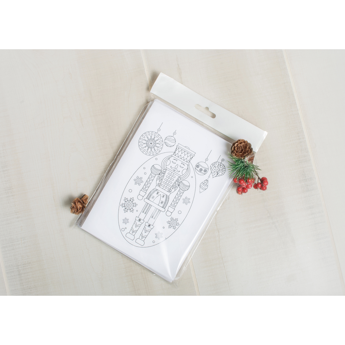 Nutcracker Coloring Card Set