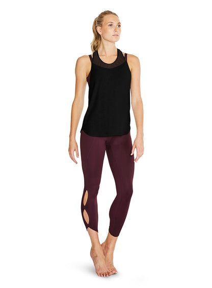 Mesh Yoke Tank Top - FT5108