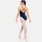 Empire Leotard with Cross Straps - SL18 Dark Purple