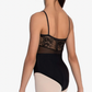 Girls Camisole Leotard with Lace Bodice - L2391