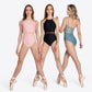 High-Neck Camisole Leotard - RDE2390