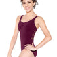 Tank Leotard with Mesh Stripe Back - SL131