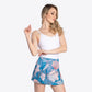 Mesh Floral Print Wrap Skirts - RDE2218 - Multiple Colorways