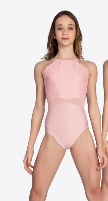 High-Neck Camisole Leotard - RDE2390