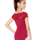 Tilly Lace Cap Sleeve Leotard - SL17