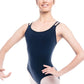Girls Double Strap Camisole Leotard - SL126
