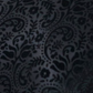 Black Paisley Velvet High Low Skirt - 1009A