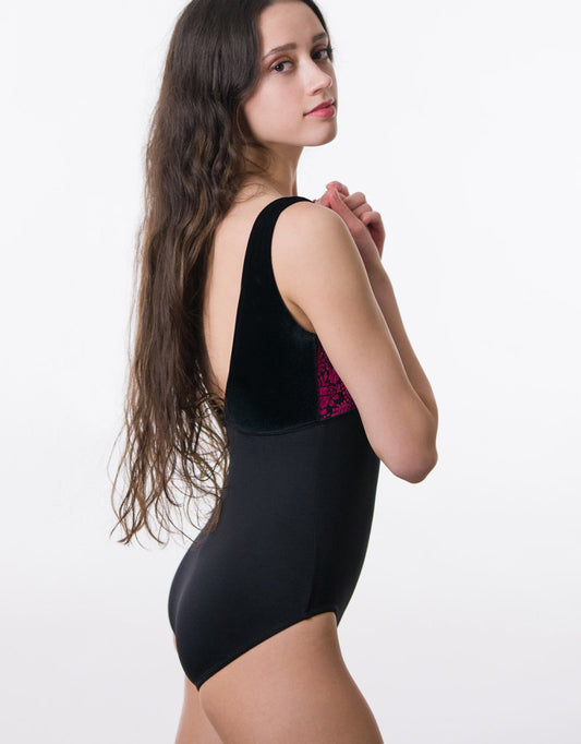 Tank Leotard with Sweetheart Bodice - 2354A