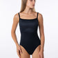 Empire Lace Overlay Camisole Leotard - 2437A