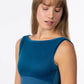 Bateau Tank Leotard with Lace - 2438A