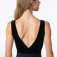 Bateau Tank with Velvet Trim - 2445A