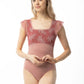 Flutter Sleeve Empire Leotard - 2527A
