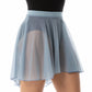 Mid-Length Mesh Pull-on Skirt - 1016A